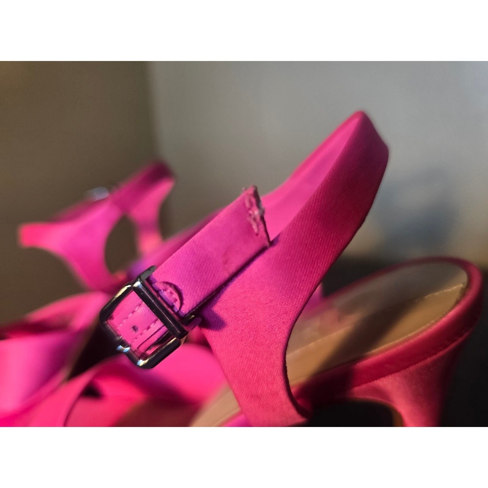 Giani Bernini hot pink barbie, super model, cosplay, costume platform heels - Picture 10 of 10
